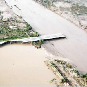 Road Washed Away